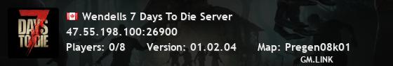 Wendells 7 Days To Die Server