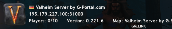 Valheim Server by G-Portal.com