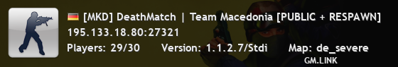 Macedonia | Team LegendS | DD2 Public | 1200fps