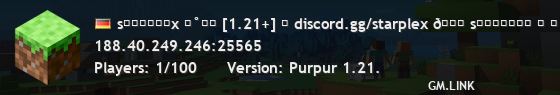 sᴛᴀʀᴘʟᴇx ⋆˚꩜｡ [1.21+] ▶ discord.gg/starplex 🎃 sᴜʀᴠɪᴠᴀʟ ▶ ⛧°.⋆༺ ʜᴀʟʟᴏᴡᴇᴇɴ ᴜᴘᴅᴀᴛᴇs ༻⋆.°⛧