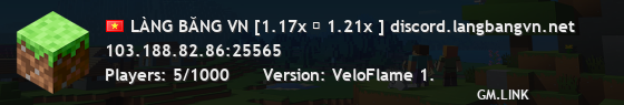 LÀNG BĂNG VN [1.17x ⇨ 1.21x ] discord.langbangvn.net