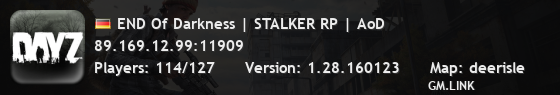 END Of Darkness | STALKER RP | AoD