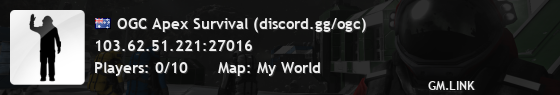 OGC Apex Survival (discord.gg/ogc)
