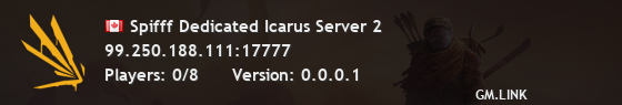 Spifff Dedicated Icarus Server 2