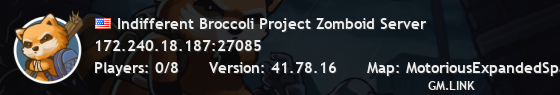 Indifferent Broccoli Project Zomboid Server