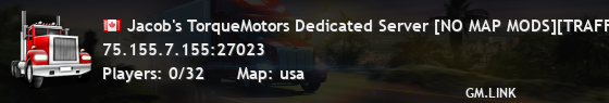 Jacob's TorqueMotors Dedicated Server [NO MAP MODS][TRAFFIC]