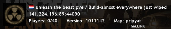 unleash the beast pve / Build-almost everywhere just wiped