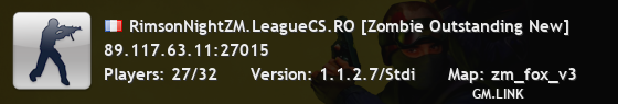 RimsonNightZM.LeagueCS.RO [Zombie Outstanding New]