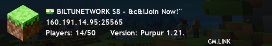 BILTUNETWORK S8 - &c&lJoin Now!''