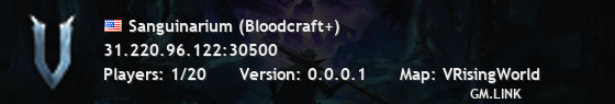Sanguinarium (Bloodcraft+)