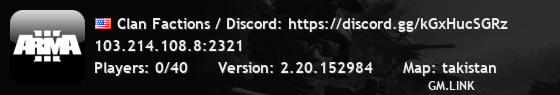 Clan Factions / Discord: https://discord.gg/kGxHucSGRz