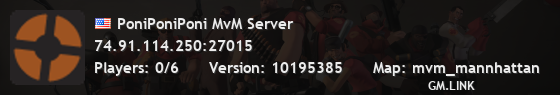 PoniPoniPoni MvM Server