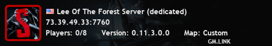 Lee Of The Forest Server (dedicated)