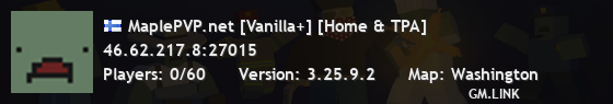 MaplePVP.net [Vanilla+] [Home & TPA]