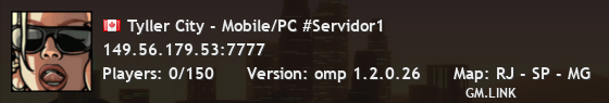 Tyller City - Mobile/PC #Servidor1