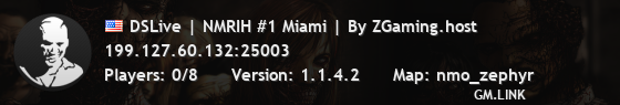 DSLive | NMRIH #1 Miami | By ZGaming.host