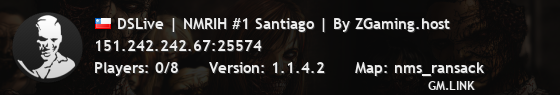 DSLive | NMRIH #1 Santiago | By ZGaming.host