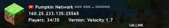 Pumpkin Network ᴇᴄᴏ ꜱᴍᴘ - ᴠᴀɴɪʟᴀ