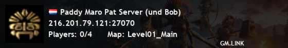 Paddy Maro Pat Server (und Bob)