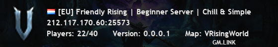[EU] Friendly Rising | Beginner Server | Chill & Simple