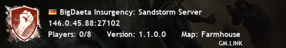 BigDaeta Insurgency: Sandstorm Server