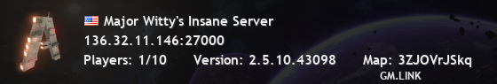Major Witty's Insane Server
