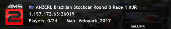 ANZCRL Brazilian Stockcar Round 8 Race 1 #JR