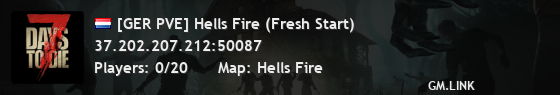 [GER PVE] Hells Fire (Fresh Start)