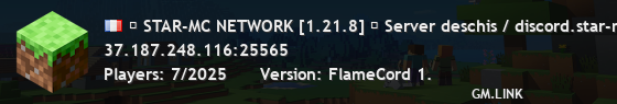 ☀ STAR-MC NETWORK [1.21.8] ↝ Server deschis / discord.star-mc.ro