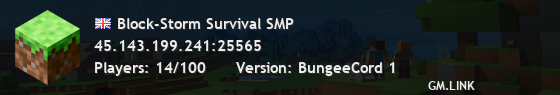 Block-Storm Survival SMP