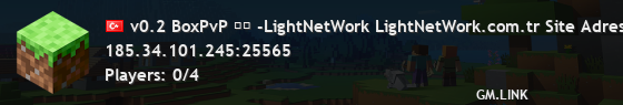 v0.2 BoxPvP ᴛʀ -LightNetWork LightNetWork.com.tr Site Adresimiz