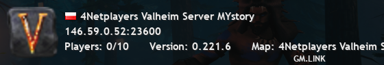 4Netplayers Valheim Server MYstory
