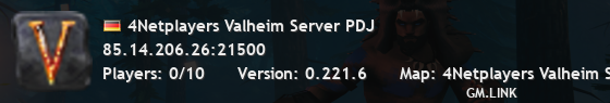 4Netplayers Valheim Server PDJ