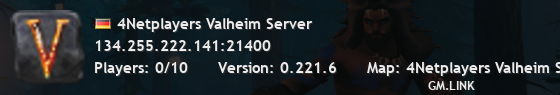 4Netplayers Valheim Server