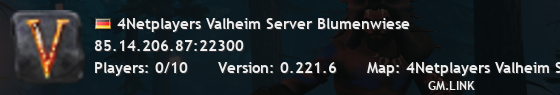 4Netplayers Valheim Server Blumenwiese