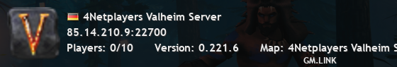 4Netplayers Valheim Server