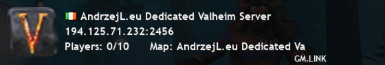 AndrzejL.eu Dedicated Valheim Server