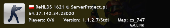 ReHLDS 1621 @ ServerProject.pl