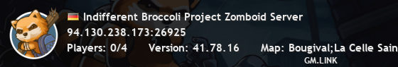 Indifferent Broccoli Project Zomboid Server