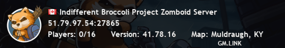 Indifferent Broccoli Project Zomboid Server