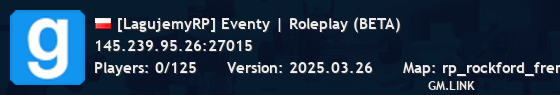 [LagujemyRP] Eventy | Roleplay (BETA)