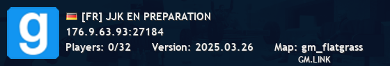 [FR] JJK EN PREPARATION