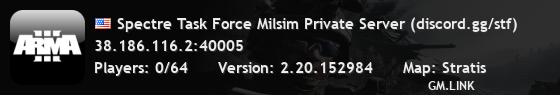 Spectre Task Force Milsim Private Server (discord.gg/stf)