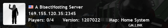 A BisectHosting Server