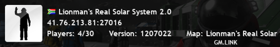 Lionman's Real Solar System 2.0