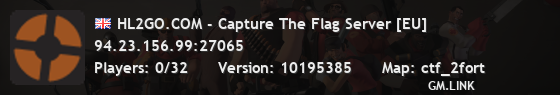 HL2GO.COM - Capture The Flag Server [EU]