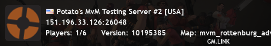Potato's MvM Testing Server #2 [USA]