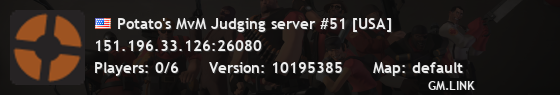 Potato's MvM Judging server #51 [USA]