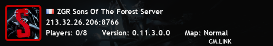 ZGR Sons Of The Forest Server