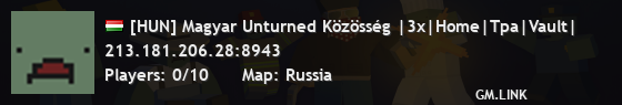 [HUN] Magyar Unturned Közösség |3x|Home|Tpa|Vault|